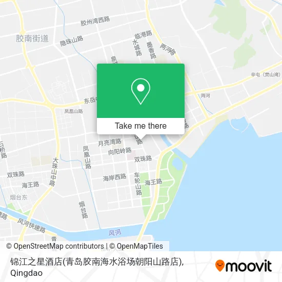 锦江之星酒店(青岛胶南海水浴场朝阳山路店) map