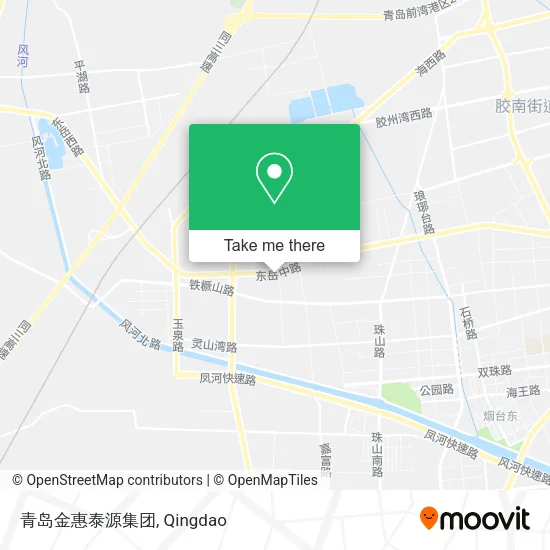 青岛金惠泰源集团 map
