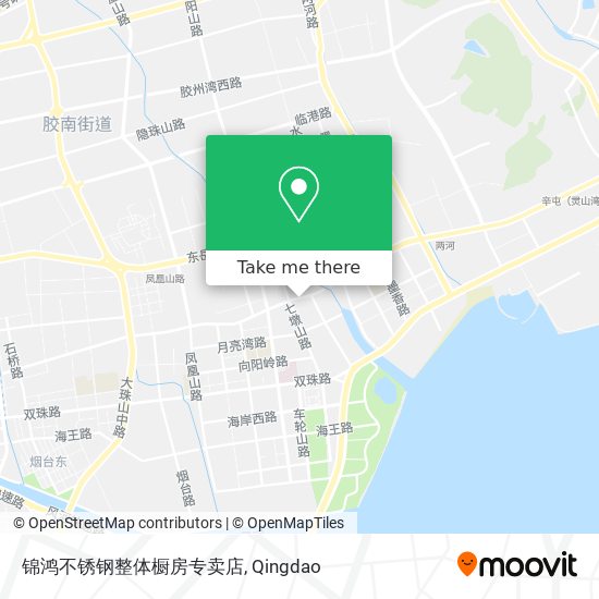 锦鸿不锈钢整体橱房专卖店 map
