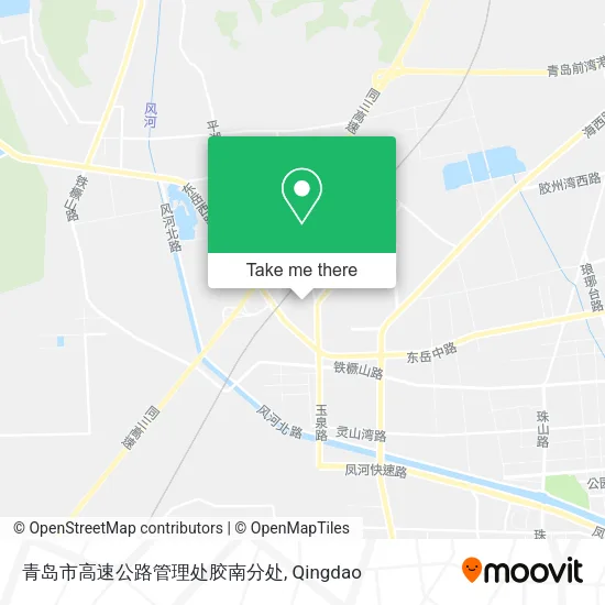 青岛市高速公路管理处胶南分处 map
