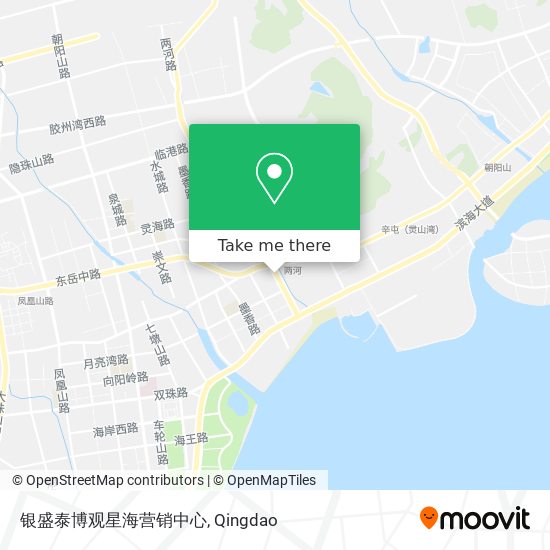 银盛泰博观星海营销中心 map