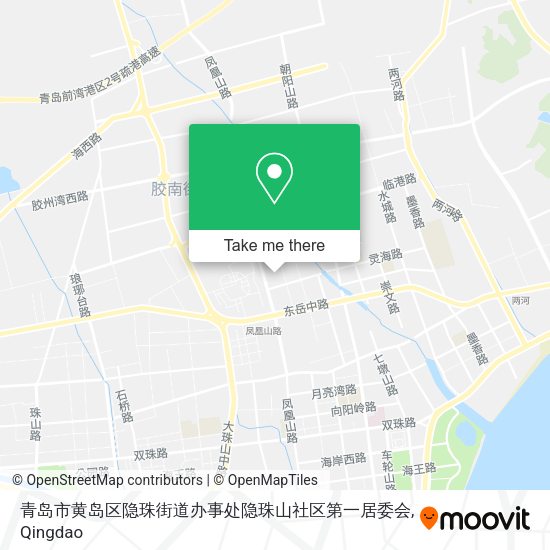 青岛市黄岛区隐珠街道办事处隐珠山社区第一居委会 map