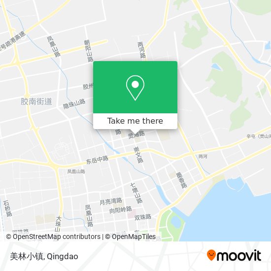 美林小镇 map