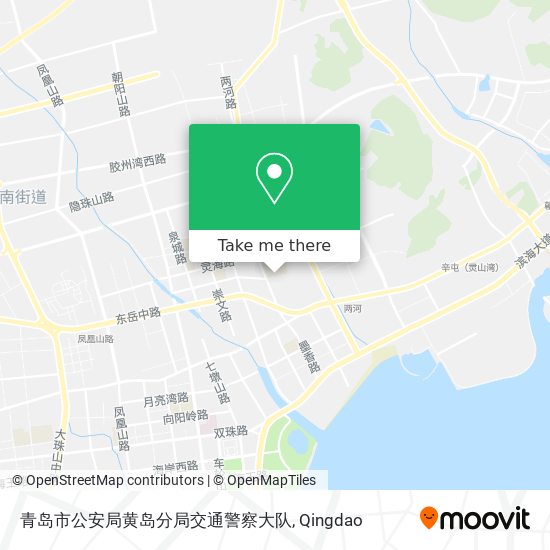 青岛市公安局黄岛分局交通警察大队 map