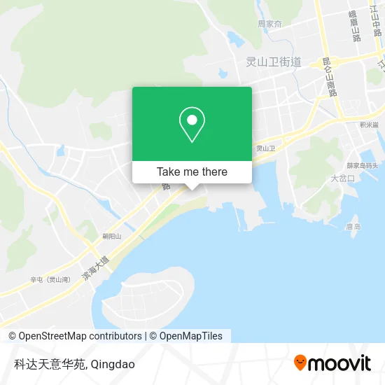 科达天意华苑 map