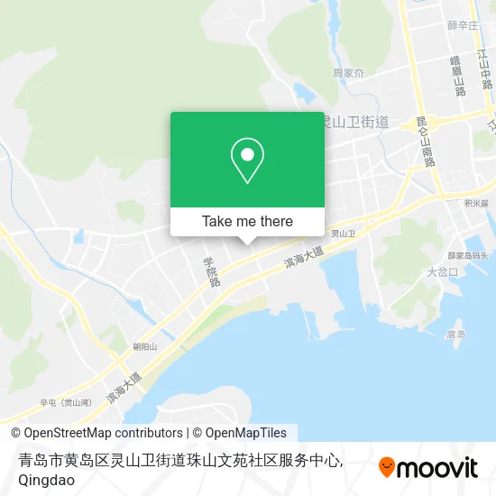 青岛市黄岛区灵山卫街道珠山文苑社区服务中心 map
