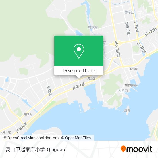 灵山卫赵家庙小学 map