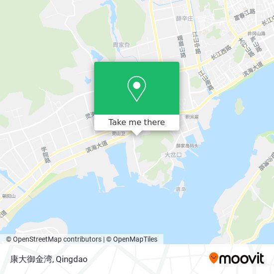 康大御金湾 map