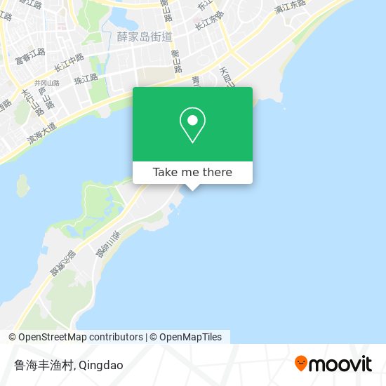 鲁海丰渔村 map