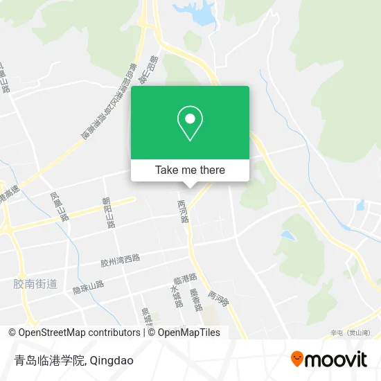 青岛临港学院 map