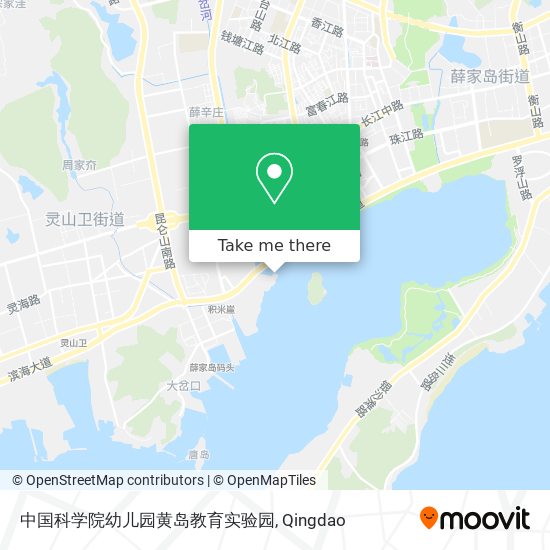 中国科学院幼儿园黄岛教育实验园 map