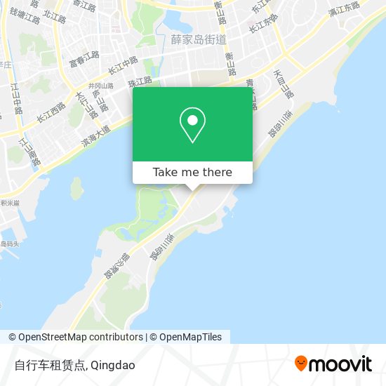 自行车租赁点 map