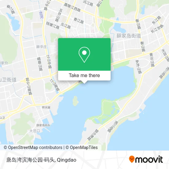 唐岛湾滨海公园-码头 map