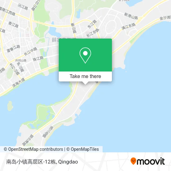 南岛小镇高层区-12栋 map