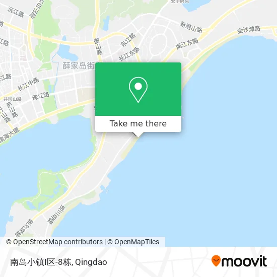 南岛小镇I区-8栋 map