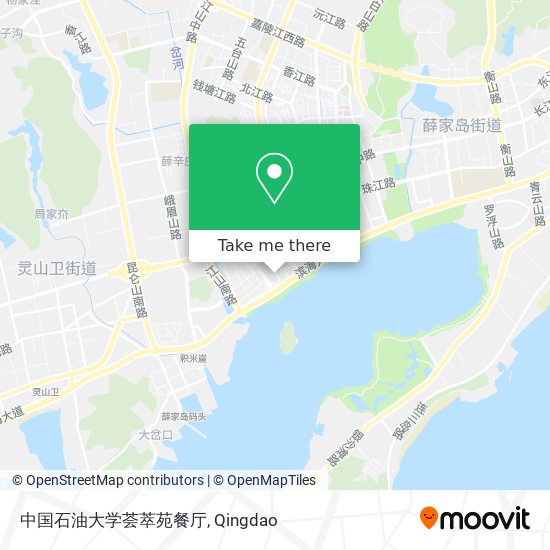 中国石油大学荟萃苑餐厅 map