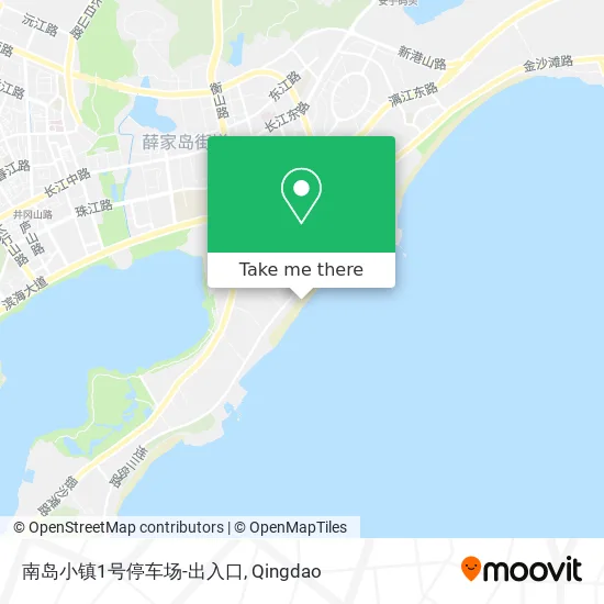 南岛小镇1号停车场-出入口 map