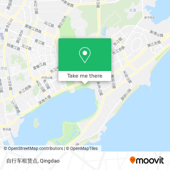 自行车租赁点 map