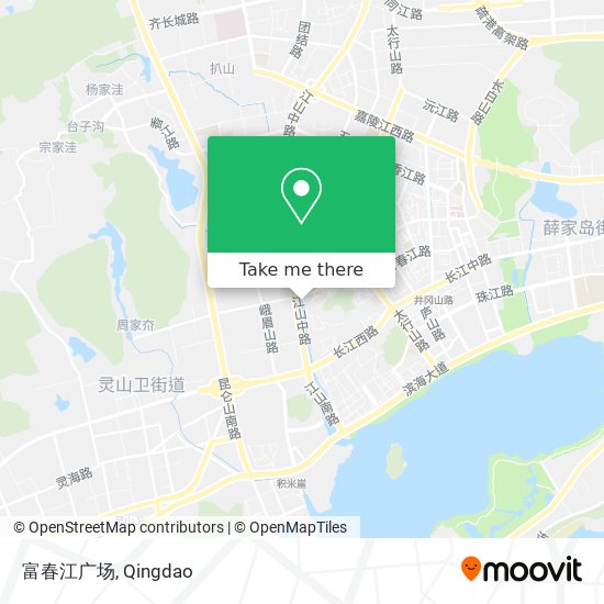 富春江广场 map