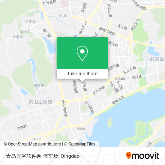 青岛光谷软件园-停车场 map