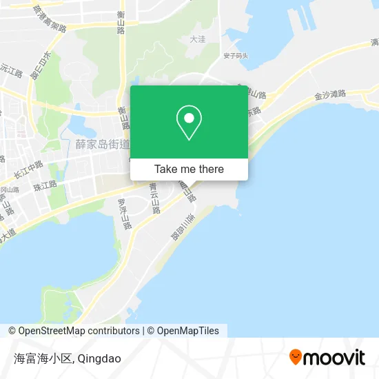 海富海小区 map