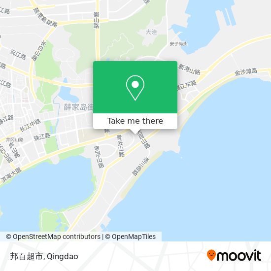 邦百超市 map