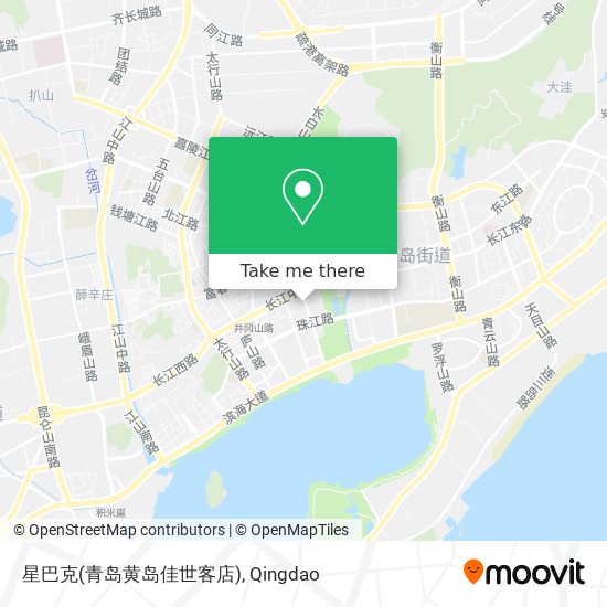 星巴克(青岛黄岛佳世客店) map