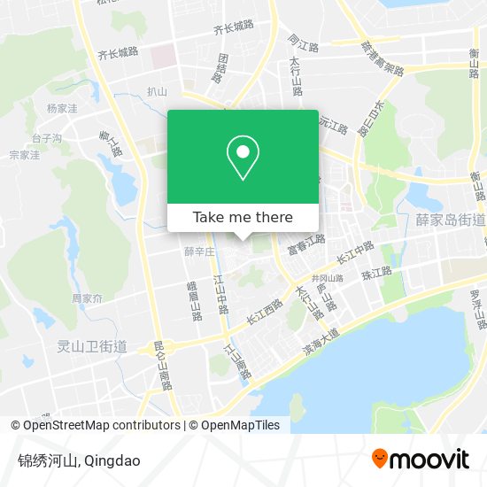 锦绣河山 map