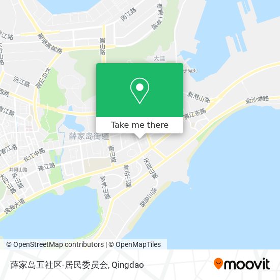 薛家岛五社区-居民委员会 map
