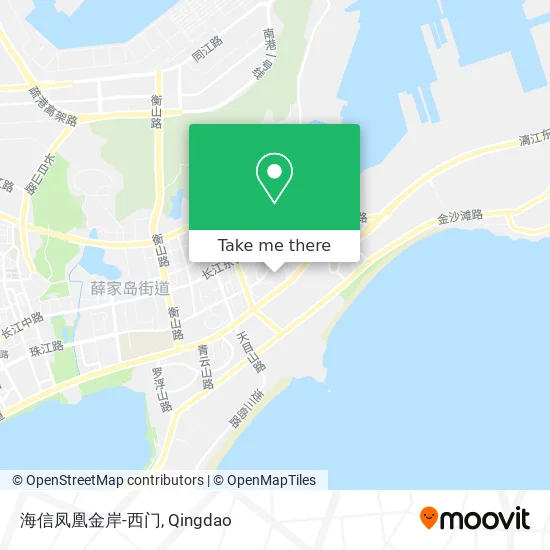 海信凤凰金岸-西门 map
