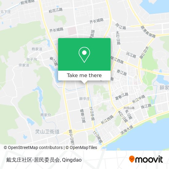 戴戈庄社区-居民委员会 map