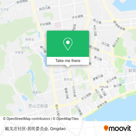 戴戈庄社区-居民委员会 map