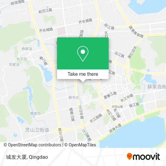 城发大厦 map