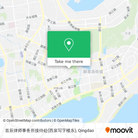 首辰律师事务所接待处(西泉写字楼东) map