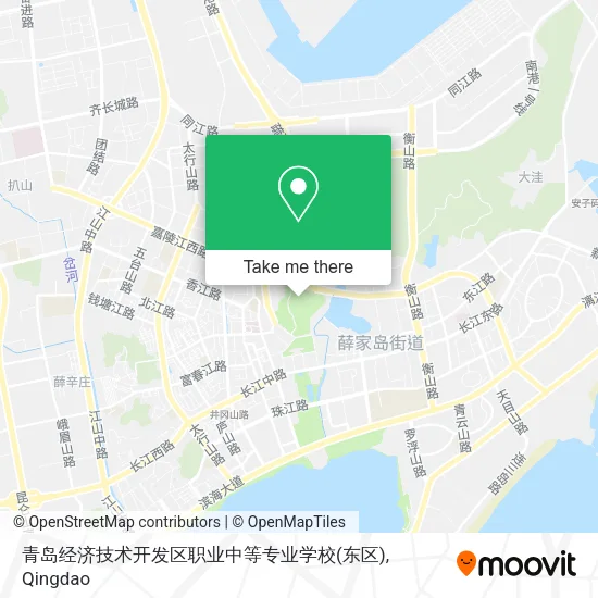 青岛经济技术开发区职业中等专业学校(东区) map