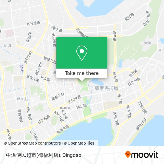中泽便民超市(德福利店) map
