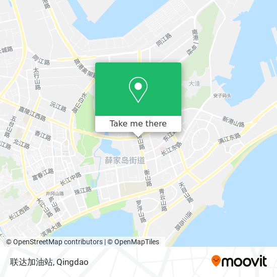 联达加油站 map