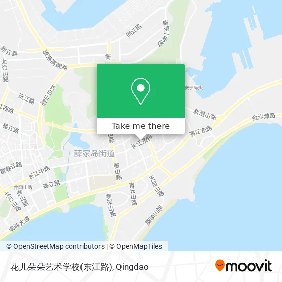 花儿朵朵艺术学校(东江路) map