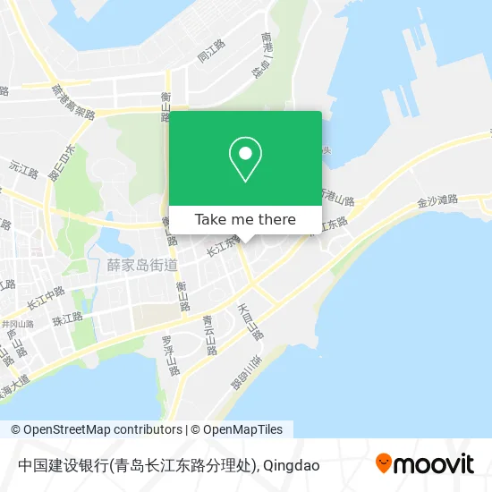 中国建设银行(青岛长江东路分理处) map
