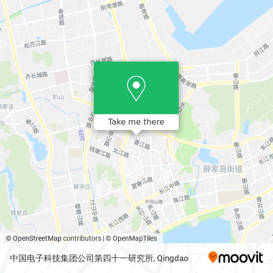 中国电子科技集团公司第四十一研究所 map