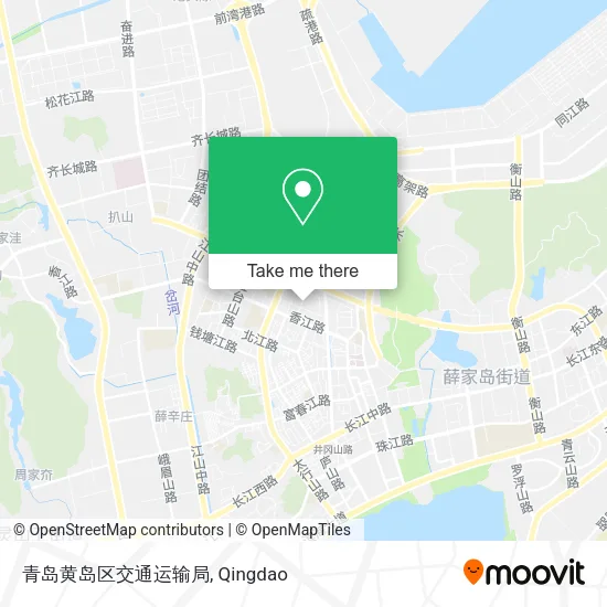 青岛黄岛区交通运输局 map
