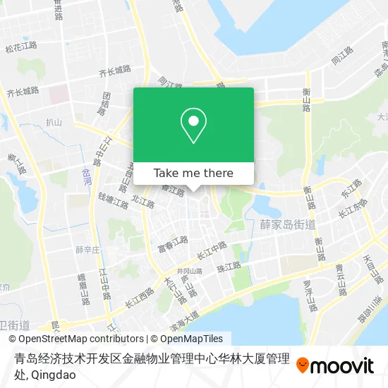青岛经济技术开发区金融物业管理中心华林大厦管理处 map