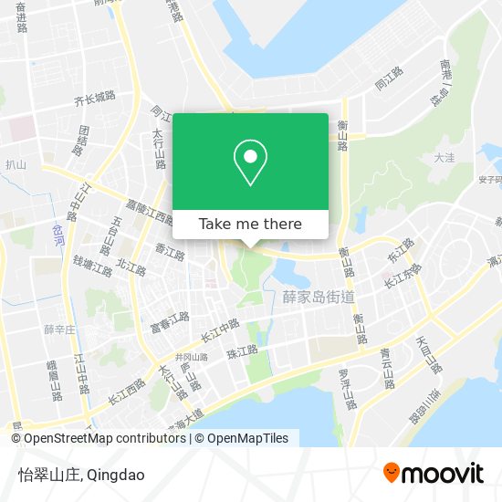 怡翠山庄 map