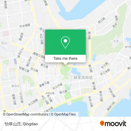 怡翠山庄 map