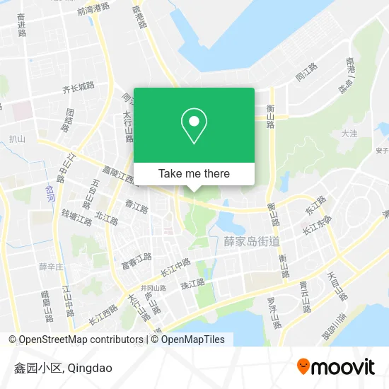 鑫园小区 map