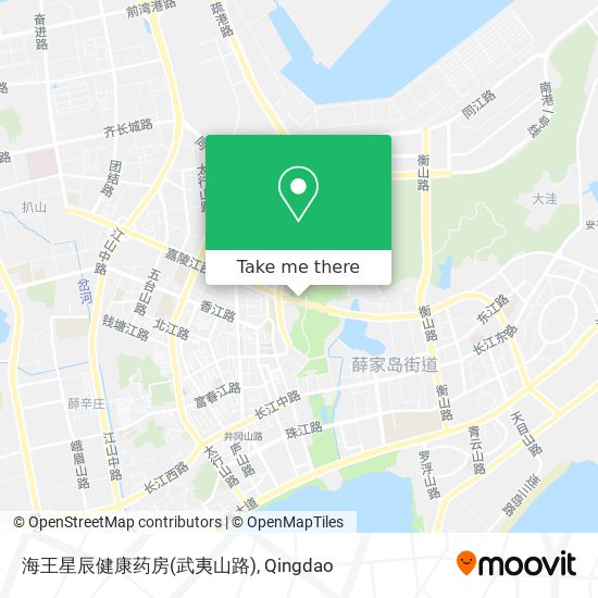 海王星辰健康药房(武夷山路) map