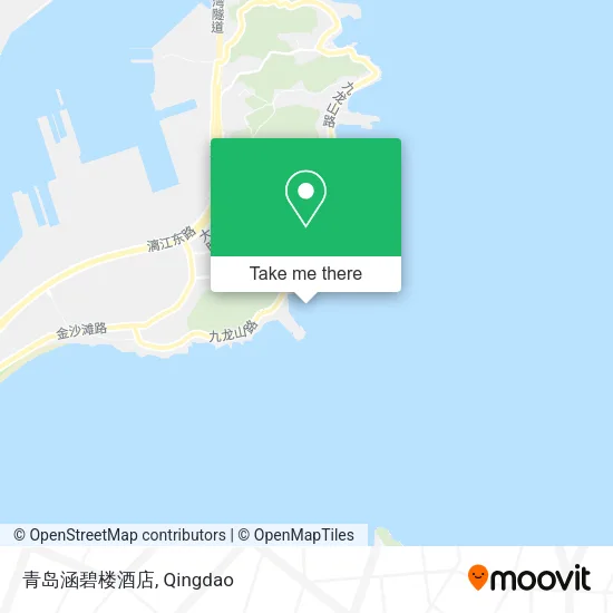 青岛涵碧楼酒店 map