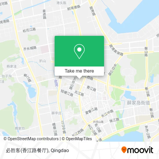 必胜客(香江路餐厅) map