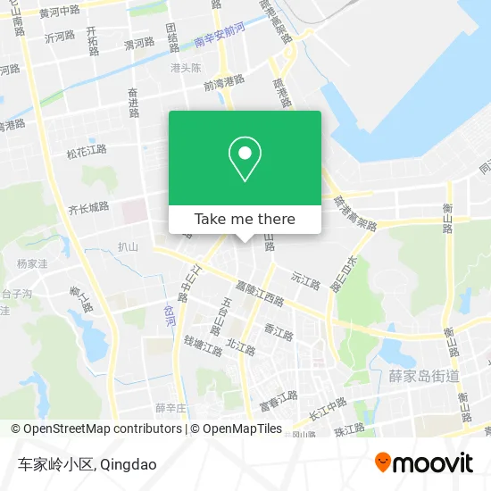 车家岭小区 map