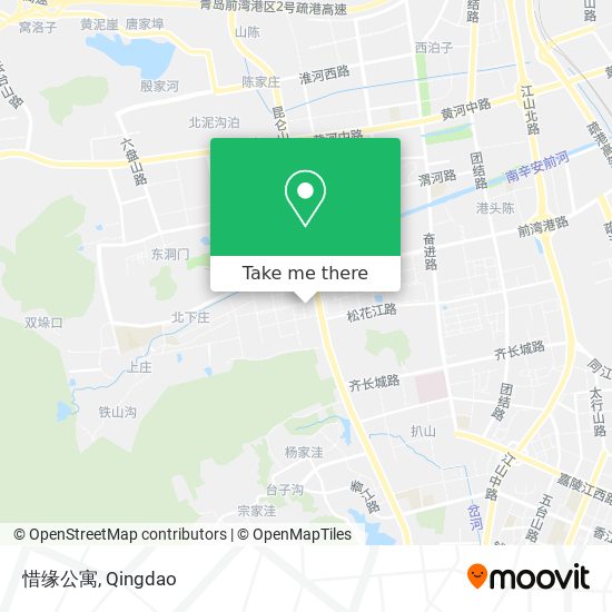 惜缘公寓 map